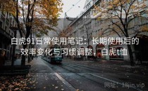 白虎91日常使用笔记：长期使用后的效率变化与习惯调整，白虎t恤