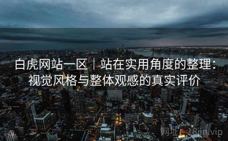白虎网站一区｜站在实用角度的整理：视觉风格与整体观感的真实评价  第1张