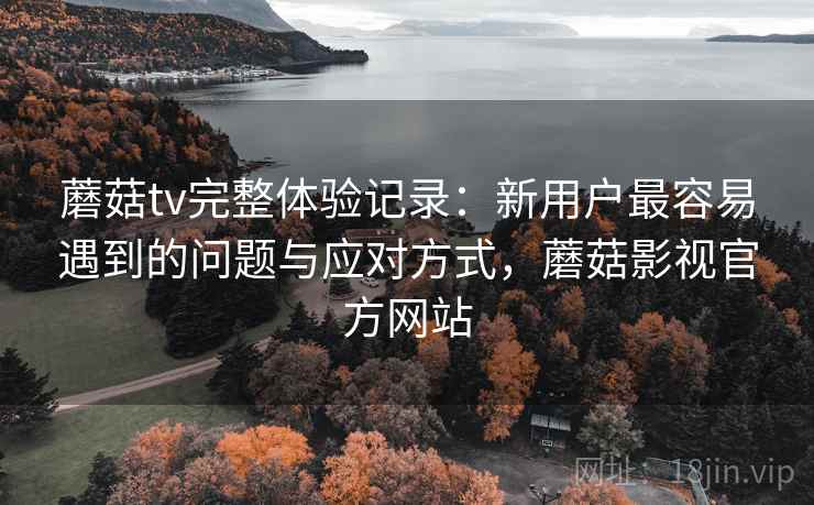蘑菇tv完整体验记录：新用户最容易遇到的问题与应对方式，蘑菇影视官方网站  第2张