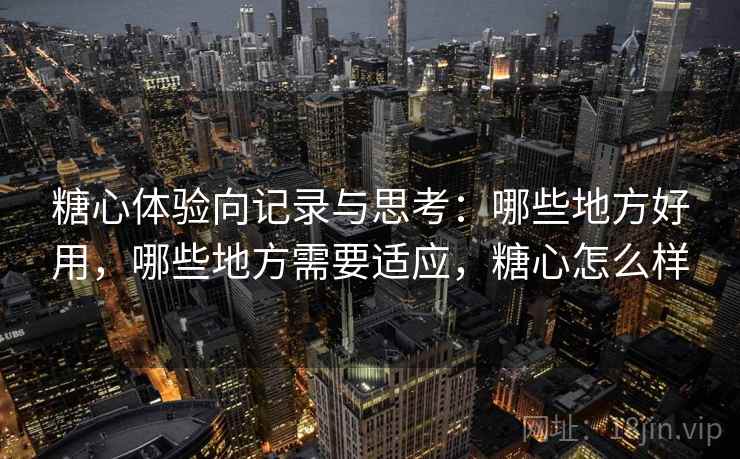 糖心体验向记录与思考：哪些地方好用，哪些地方需要适应，糖心怎么样  第2张