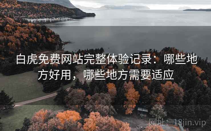 白虎免费网站完整体验记录：哪些地方好用，哪些地方需要适应  第1张