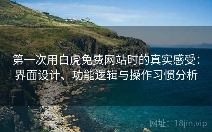 第一次用白虎免费网站时的真实感受：界面设计、功能逻辑与操作习惯分析  第2张