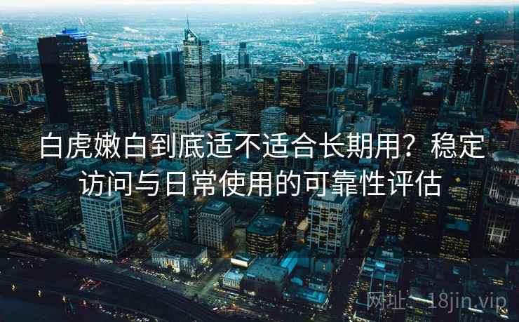 白虎嫩白到底适不适合长期用？稳定访问与日常使用的可靠性评估  第1张